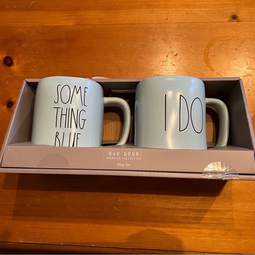 NWT Rae Dunn mug set wedding